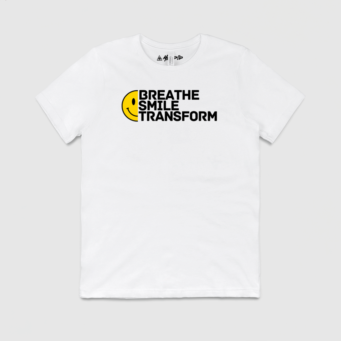 Breathe Smile Transform Logo Tee