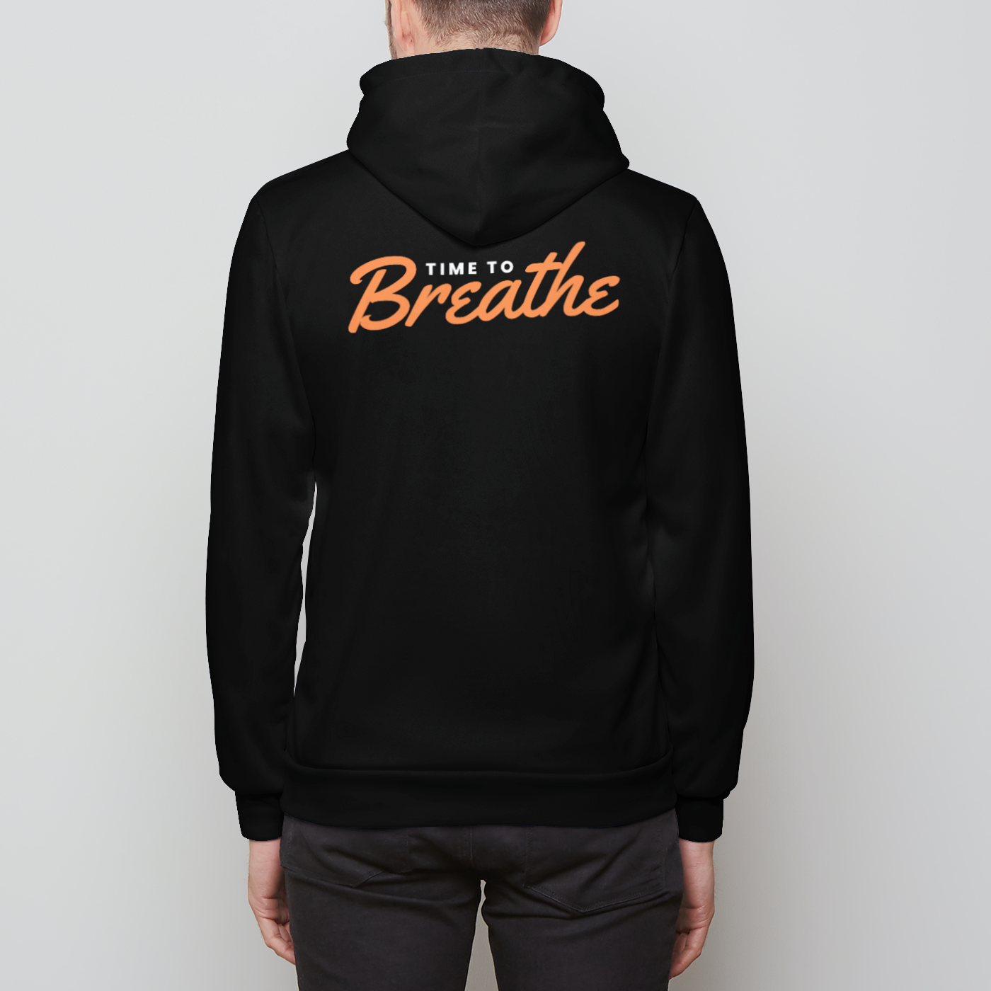 Time to Breathe Unisex Pullover Hoodie